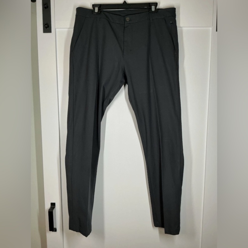 Lululemon Commission Pants Men’s 36X33 Classic Warpstreme Charcoal RETAIL:$138